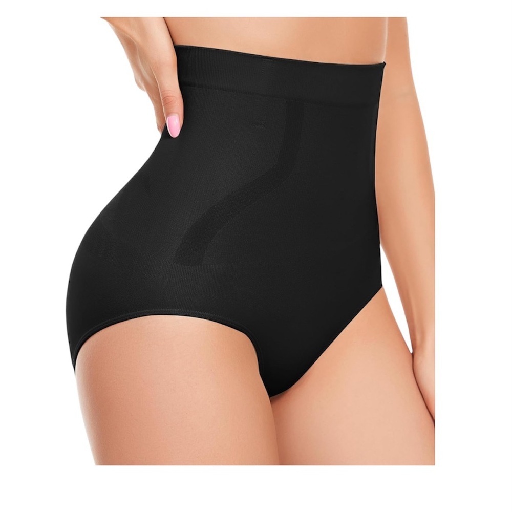 High Waisted Black Body Shapewear Large
